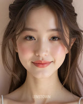 Lenstown 梨芝瞳 Lighly Rose Beige 隱形眼鏡日拋(30片)